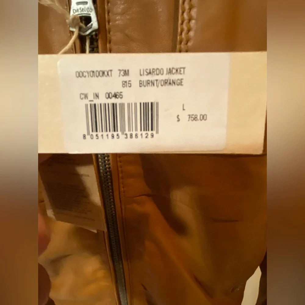 Diesel Lisardo jacket (Large) Burnt Orange
New with tags - Picture 3 of 16